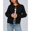 BTFBM Cardigan Sweaters for Women Trendy 2025 Fall Open Front