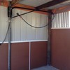 Swinging arm Horse Wash Attachment - Wall-mounted Spray Boom Preventing