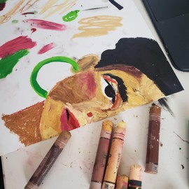 STAPLEDON ARTS Melanin Series Skin Tone Oil Pastels for Artists (12 pcs) – Student-Grade Inclusive Skin Colors - Smooth & Blendable Texture - For Students, Educators & Emerging Artists