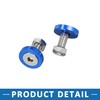 A ABSOPRO Car Motorcycle M6 Fender Bumper Washer Bolt Nuts