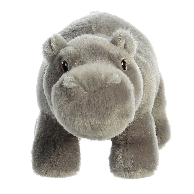 Aurora® Responsibly Made Eco Nation™ Hippopotamus Stuffed Animal - Ideal