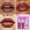 Kit 3 Brillos Labiales Lip Oil Glitter Gloss Hidratante 03