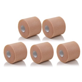 Howies Hockey Athletic Pro Grade Sports Pre-Wrap Tape - 5 Rolls - Beige