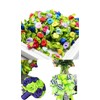 Double Faced Polyester Satin Ribbon, Flourscent Green -23 Metrs, Perfect