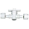Flair-It 16879 Plastic Straight Stop Valve, 0.375" Size