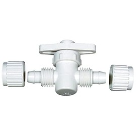 Flair-It 16879 Plastic Straight Stop Valve, 0.375" Size