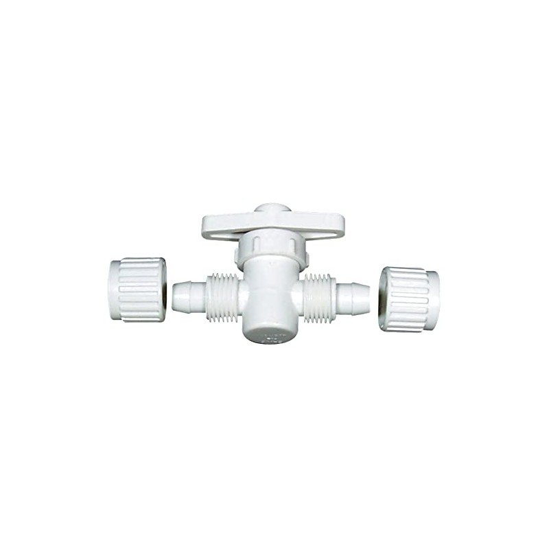 Flair-It 16879 Plastic Straight Stop Valve, 0.375" Size