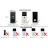 Gestech 60 Degree Corner Mount Wedge Compatible with Video Doorbell