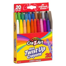 Cra-Z-Art Mini Twist Up Crayons, 20 Count (10253)