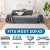 HAOMAIJIA Non Slip Couch Cover Sofa Covers for 3 Cushion