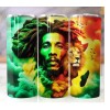 Handmade 20oz Stainless Steel Tumbler – Rasta One Love Theme