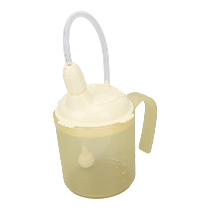 Convalescent Feeding Cup Good Sealing Feeding Drinking Cup for Disabled