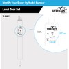 Wright Products Lanai Corrosion Resistant Screen Door Hardware Kit –