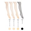Atsugi Astigu Stocking Kai - Negro - L-LL, Negro, L