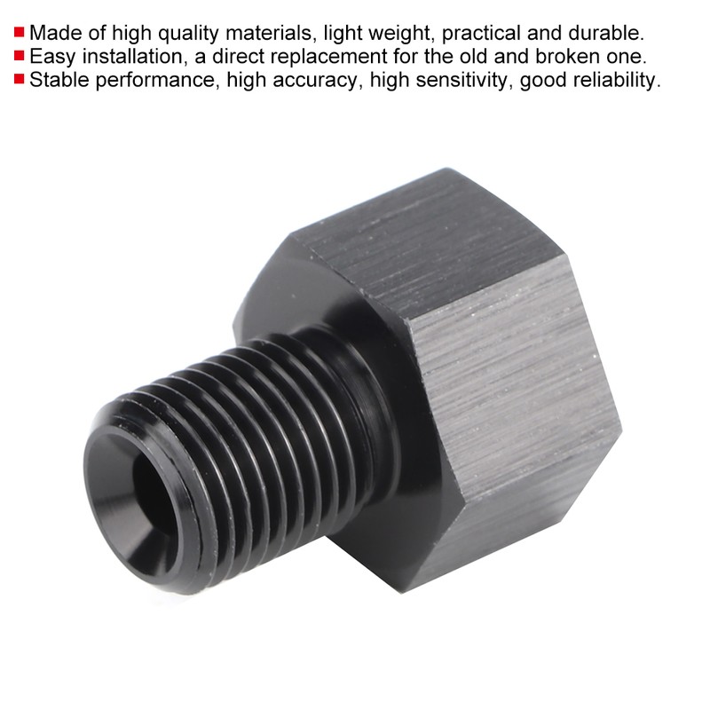 1/8in NPT Female to M10x1.0 Male Reducer Oil Pressure Gauge
