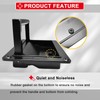 evan Recessed Door Pull Handles, Large Zinc Alloy Folding Pull
