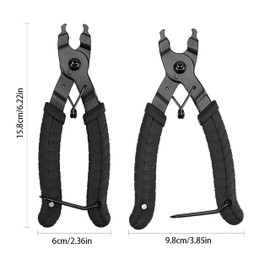 HFYMXNB Bicycle Chain Tool, Chain Pliers, Chain Link Tool, Splitter for Bicycle Chain, 2 in 1 Opener and Close Pliers, Portable Pliers for Road Mountain Bikes, 16 x 5 cm
