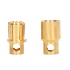 30 Sets Connector Plug 8.0 Gold Plated Brass High Accuracy