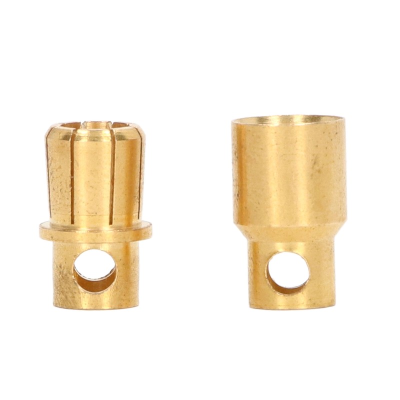30 Sets Connector Plug 8.0 Gold Plated Brass High Accuracy