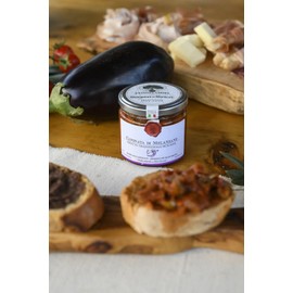 Farmer tomato sauce - Traditional Sicilian Recipe (Eggplant Caponata)