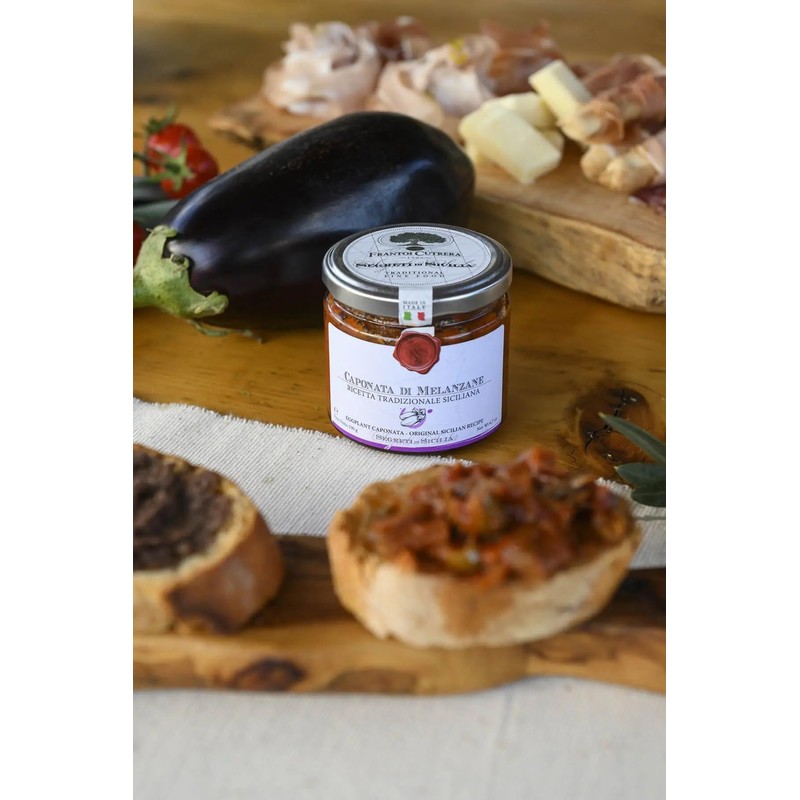 Farmer tomato sauce - Traditional Sicilian Recipe (Eggplant Caponata)