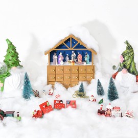 Rocinha Fake Snow Decoration 30 Ounce Artificial Snow for Christmas Village Display Fluffy Faux Snow for Table Christmas Tree White Christmas Decorations