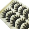 5 Pairs Black Thick Makeup Natural False Eyelashes Eye Lash