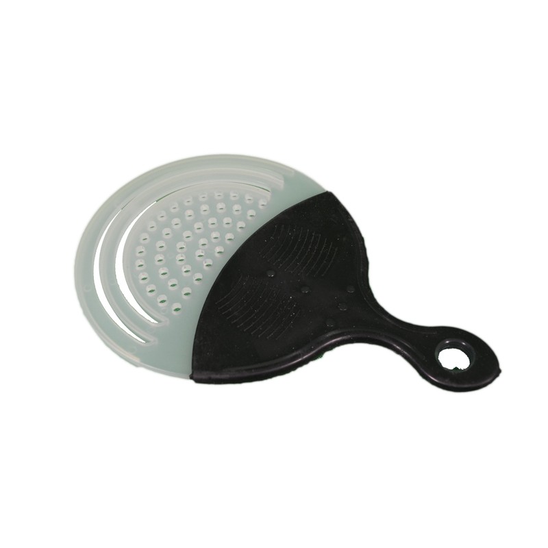 2 Clear Plastic Can Strainer With Grip Handle Drain Tuna