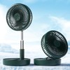 Primevolve Battery Operated Fan,Portable Rechargeable USB Floor Table Desk Fan