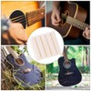5Pcs Acoustic Wood Guitar Nut Ivory White Cow Bones Musical
