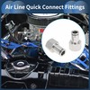 RATCHROLL Push to Connect Air Fittings 5/16" Female Thread Air