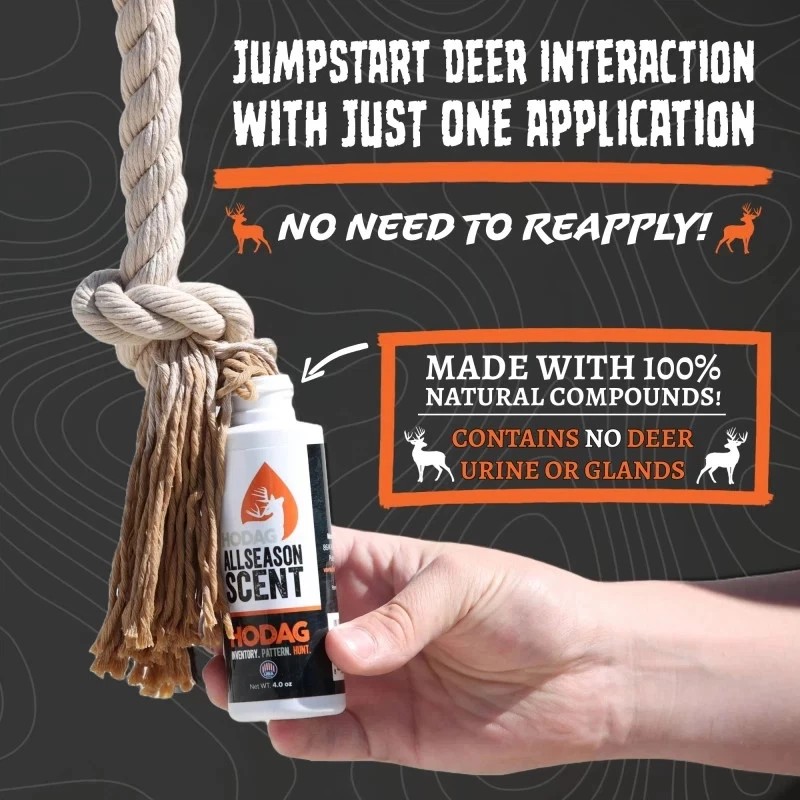 HODAG HempScent Rope Mock Scrape System Single Setup Deer Hunting