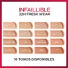 L'Oreal Paris, Base De Maquillaje Líquida De Alta Cobertura, Infallible