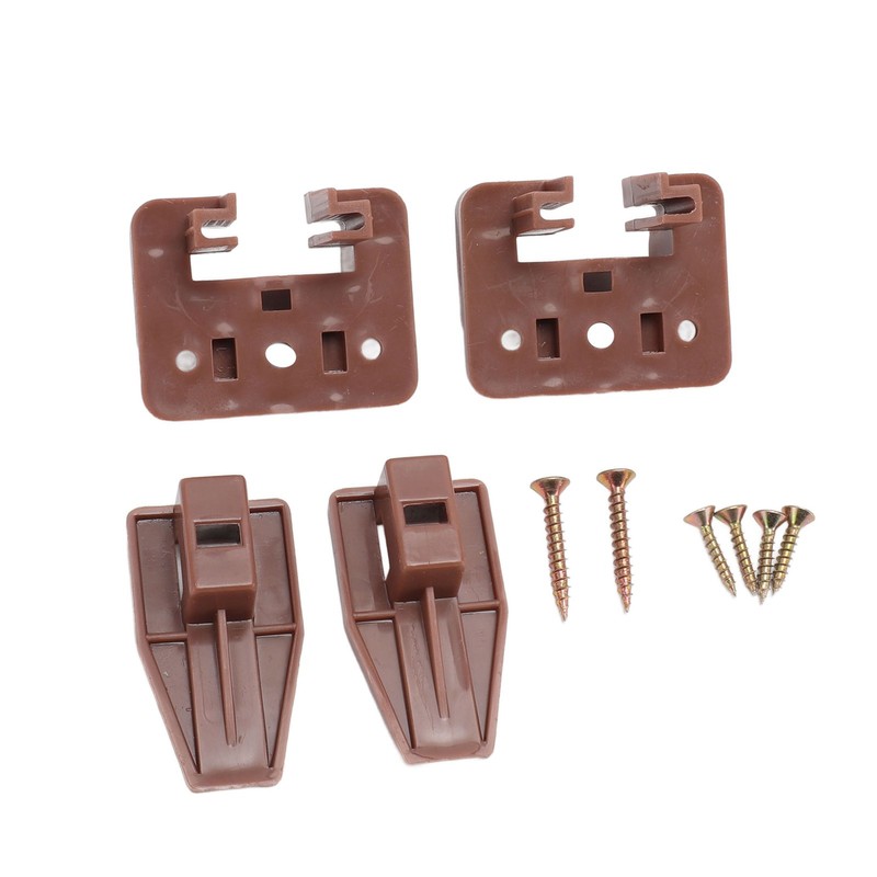 10 Pack Drawer Track Guide and Glides Dresser Center Mount