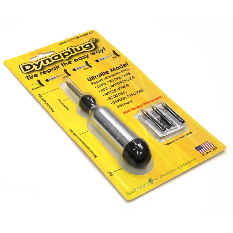 NEW DYNAPLUG® ULTRALITE TUBELESS TYRE PUNCTURE REPAIR KIT FOR MOTORCYCLES