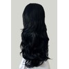High crown long, layered half wig and volume ring: Helena