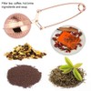Tea Infusion Mesh Strainer, Portable Stainless Steel Tea Infusion Strainer,