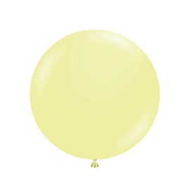 Tuf Tex Sun Kissed 17" Lemonade Color Latex Balloons (50 per Bag)