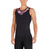 2XU Women Active Tri Singlet Tri Singlet - Black/Retro Tri