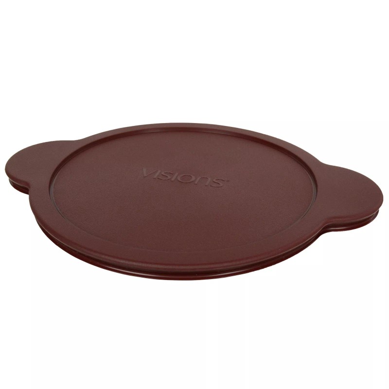 Visions CM 225-PC 2.25L Cranberry Red Plastic Replacement Lid