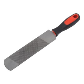 8 Inch Farrier Rasp File with Rubber Handle, Mini Horseshoe File Carbon Steel Farrier File Tool for Horses, Pig Hoof File, Goat Rasp,