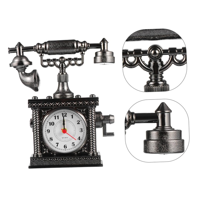 ULTECHNOVO 2pcs Mini Multifunctional Electronic Alarm Clock Cute Creative Mini