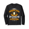 Lustige Probiotika Essen Papa Probiotika Trinken Darm Gesundheit Männer Langarmshirt