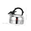 FUNOMOCYA Funny Teapot Shape Timer 60 Min Countdown Manual Wind-up