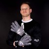 CATCH & KEEP Fly Grey Soul Men's Goalkeeper Gloves, Size