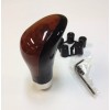 YSA WOOD GRAIN AND BLACK GEAR SHIFT LEVER KNOB SK-333