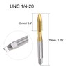 TA-VIGOR Metric Machine Tap Spiral Point Plug UNC 1/4-20 x1.27mm,