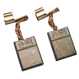 Place4parts Carbon Brushes Compatible with Makita DHP482 BHP452 BTD141 DSC162 DSC191 DTD140 CB440 Length 13.3mm x Width 9.95mm x Depth 2.95mm