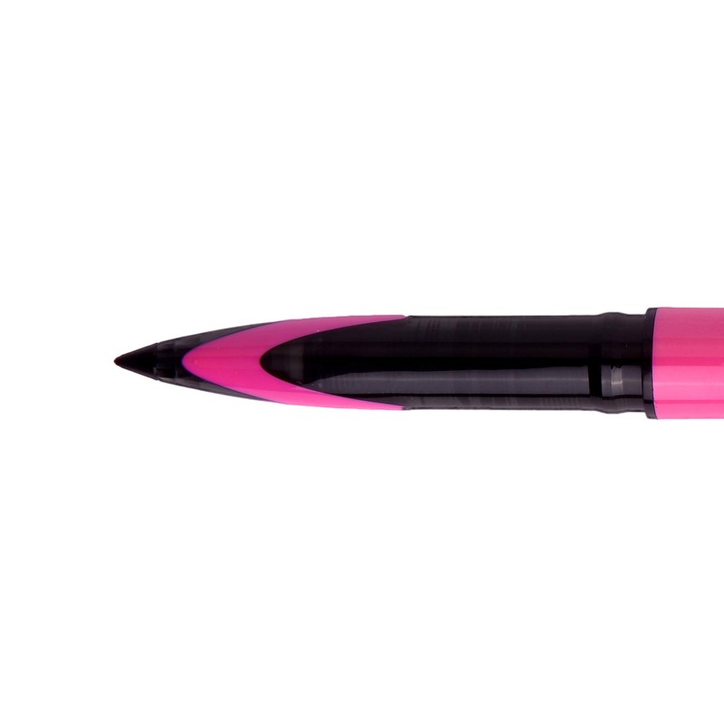 uni-ball 153544496 Air Micro Point Orange/Pink Barrel Pen - Black