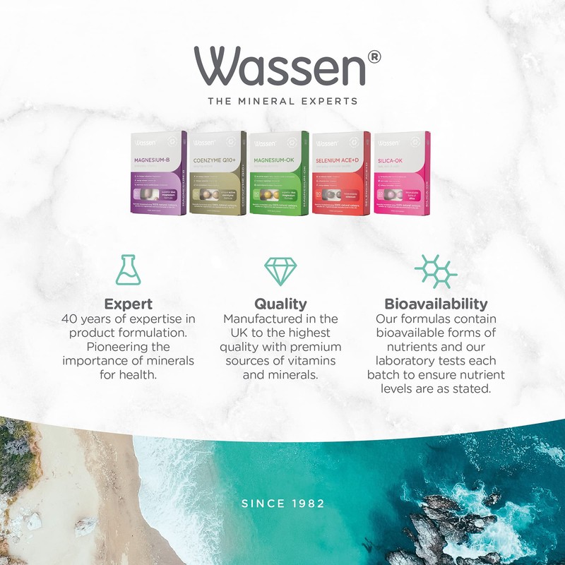Wassen Selenium ACE+D Immune Health | Highly Bioavailable Selenium |